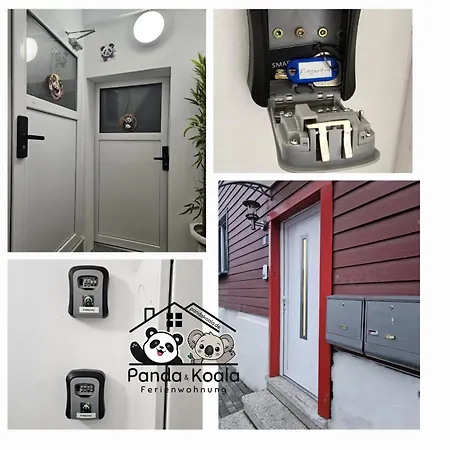 Panda1 Charmante, Moeblierte Im Panda-stil Appartement